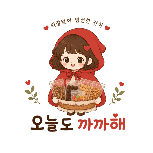 오늘도 까까해 마스코트